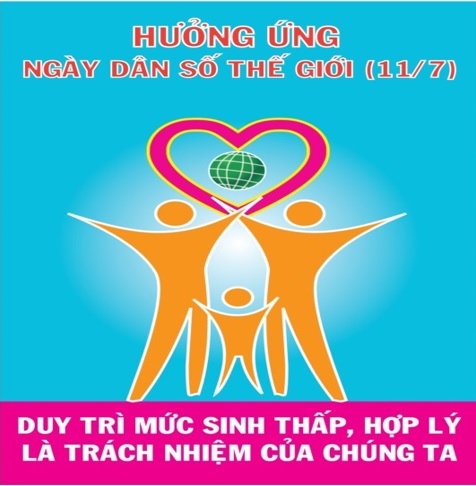 HƯỞNG ỨNG NGÀY DÂN SỐ THẾ GIỚI 11/7/2022