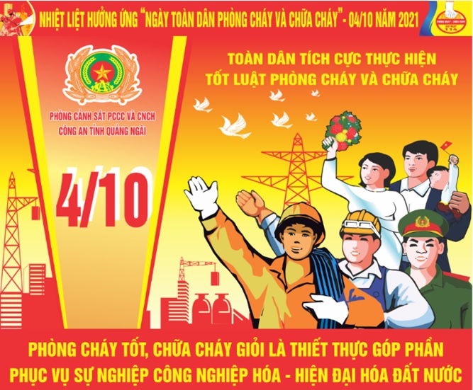 HƯỞNG ỨNG NGÀY TOÀN DÂN PHÒNG CHÁY, CHỮA CHÁY 2022