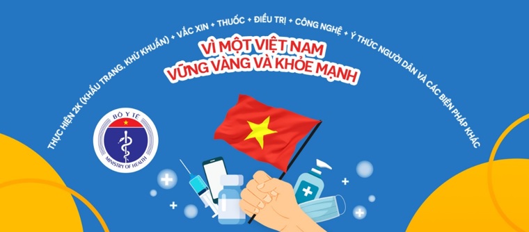 PHÁT ĐỘNG CHIẾN DỊCH TRUYỀN THÔNG PHÒNG, CHỐNG DỊCH COVID-19 TRONG TÌNH HÌNH MỚI “VÌ MỘT VIỆT NAM VỮNG VÀNG VÀ KHỎE MẠNH”