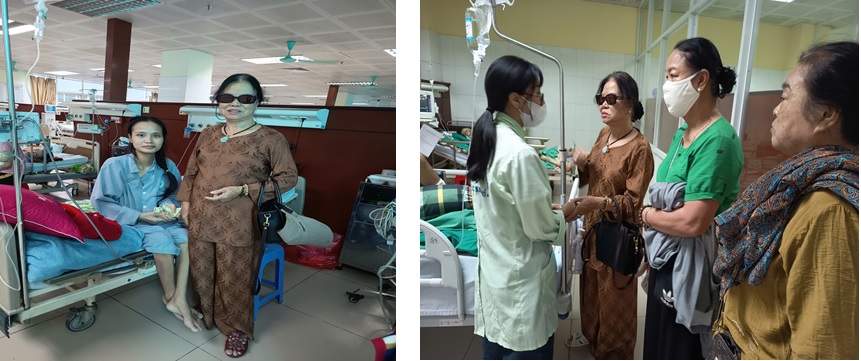  KỊP THỜI KẾT NỐI VÀ TRAO TẶNG GẦN 27 TRIỆU ĐỒNG ĐẾN VỚI NHỮNG NGƯỜI BỆNH NẶNG, HOÀN CẢNH KHÓ KHĂN 