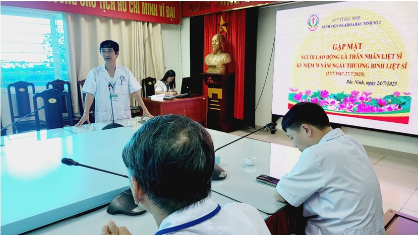 TỔ CHỨC GẶP MẶT TRI ÂN NHÂN  KỈ NIỆM 78 NĂM NGÀY THƯƠNG BINH LIỆT SỸ (27/7/1947 – 27/7/2025)