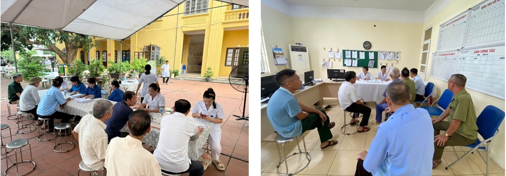 KHÁM BỆNH, CHĂM SÓC SỨC KHOẺ CHO NGƯỜI CÓ CÔNG NHÂN DỊP KỶ NIỆM 78 NĂM NGÀY THƯƠNG BINH LIỆT SỸ (27/7/1947 - 27/7/2025)