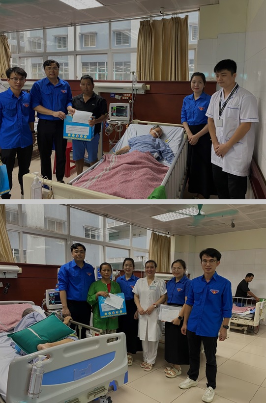 ĐOÀN THANH NIÊN BỆNH VIỆN ĐK BẮC NINH SỐ 2 THIẾT THỰC HƯỞNG ỨNG NGÀY THƯƠNG BINH LIỆT SỸ 27/7