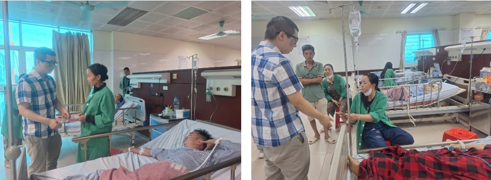 LAN TỎA YÊU THƯƠNG – HƠN 6 TRIỆU ĐỒNG  HỖ TRỢ CÁC BỆNH NHÂN KHÓ KHĂN