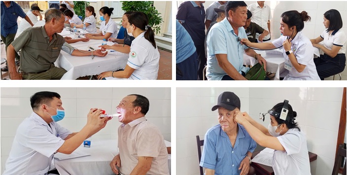 BỆNH VIỆN ĐA KHOA BẮC NINH SỐ 2 KHÁM SỨC KHỎE,  CẤP THUỐC MIỄN PHÍ CHO 185 ĐỐI TƯỢNG CHÍNH SÁCH  NHÂN DỊP 79 NĂM NGÀY THƯƠNG BINH - LIỆT SĨ