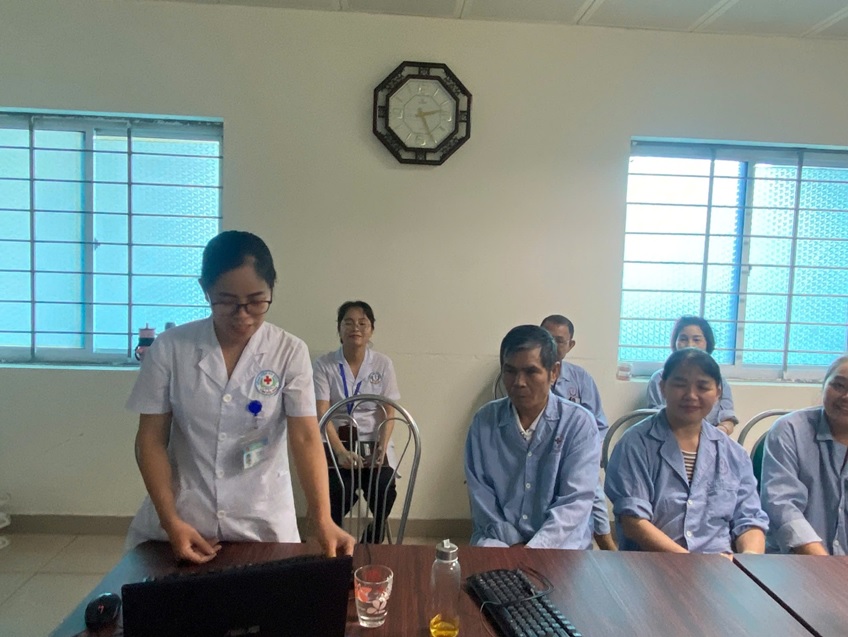 TRUYỀN THÔNG GIÁO DỤC SỨC KHOẺ TẠI KHOA HÓA TRỊ LIỆU 