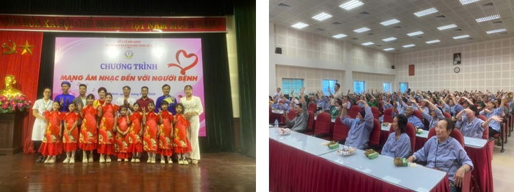 MANG ÂM NHẠC ĐẾN VỚI NGƯỜI BỆNH – TRAO GỬI YÊU THƯƠNG TỪ NHỮNG ĐIỀU BÌNH DỊ