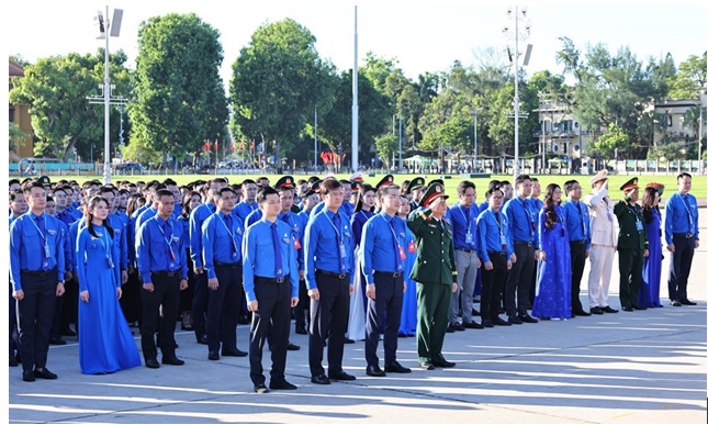 KHAI MẠC ĐẠI HỘI ĐẠI BIỂU TOÀN QUỐC ĐOÀN THANH NIÊN CỘNG SẢN HỒ CHÍ MINH LẦN THỨ XIII
