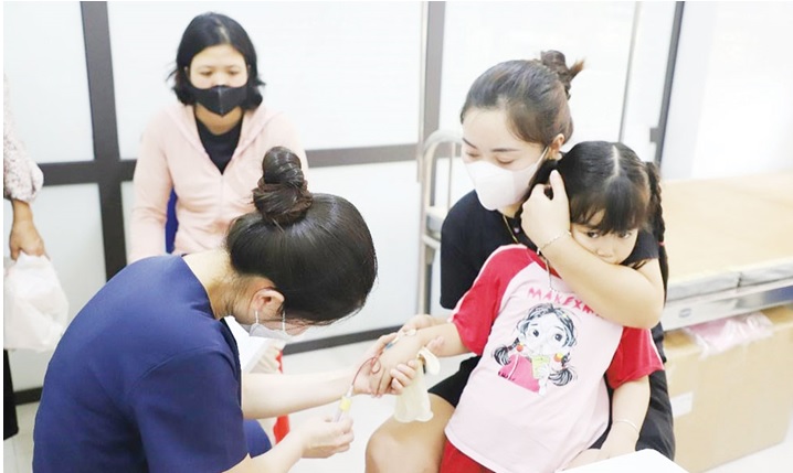 ĐIỀU TRA ƯỚC TÍNH TỶ LỆ NHIỄM VIRUS VIÊM GAN B Ở TRẺ EM  DƯỚI 5 TUỔI