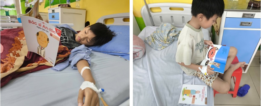 CÔNG TY TNHH MORE PRODUCTION VIỆT NAM GỬI TẶNG 100 CUỐN TRANH TRUYỆN CHO BỆNH NHI TẠI BỆNH VIỆN