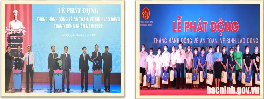 HƯỞNG ỨNG THÁNG HÀNH ĐỘNG VỀ AN TOÀN, VỆ SINH LAO ĐỘNG VÀ THÁNG CÔNG NHÂN NĂM 2022