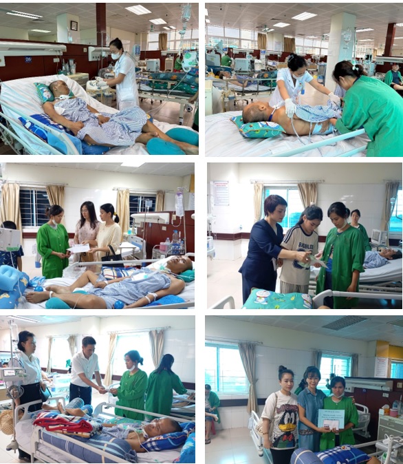 THƯ CẢM ƠN GỬI KHOA HỒI SỨC TÍCH CỰC VÀ PHÒNG CÔNG TÁC XÃ HỘI