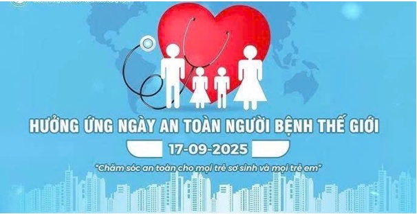 HƯỞNG ỨNG NGÀY AN TOÀN NGƯỜI BỆNH THẾ GIỚI 17/9