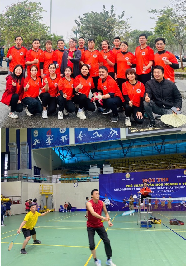 VIÊN CHỨC, LAO ĐỘNG BỆNH VIỆN ĐA KHOA TỈNH SÔI NỔI, TÍCH CỰC THAM GIA HỘI THI THỂ THAO - VĂN HÓA NGÀNH Y TẾ NĂM 2025