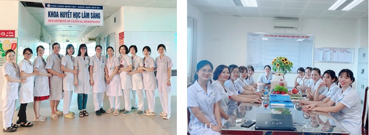 LỜI CẢM ƠN VIẾT TAY GỬI KHOA HUYẾT HỌC LÂM SÀNG  –  CHẠM ĐẾN TRÁI TIM